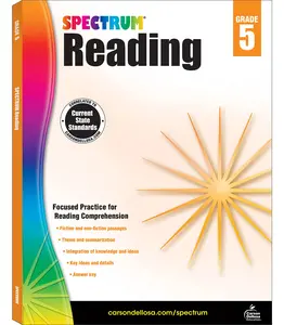 Spectrum Reading Workbook, Grade 5: Volume 24 -- Spectrum - Paperback