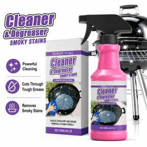 120ML Kitchen Cleaner & Degreaser Spray | Powerful Grease Remover for Smoky Stains, Stove, Grill & Oven Cleaning Solution daily home use