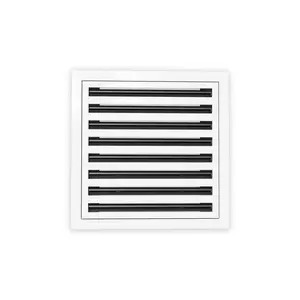 14 Inch - 8 Slot Linear Slot Diffusers - Modern AC Grilles - White