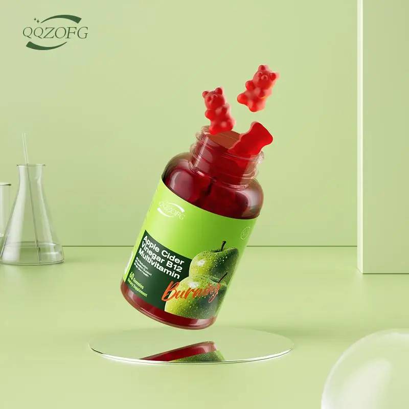 Apple Cider Vinegar Gummies Formulated to Support NormaEnergy Levels & Gut Health-Supports Digestion, Detox & Cleansing | detox gut cleanse