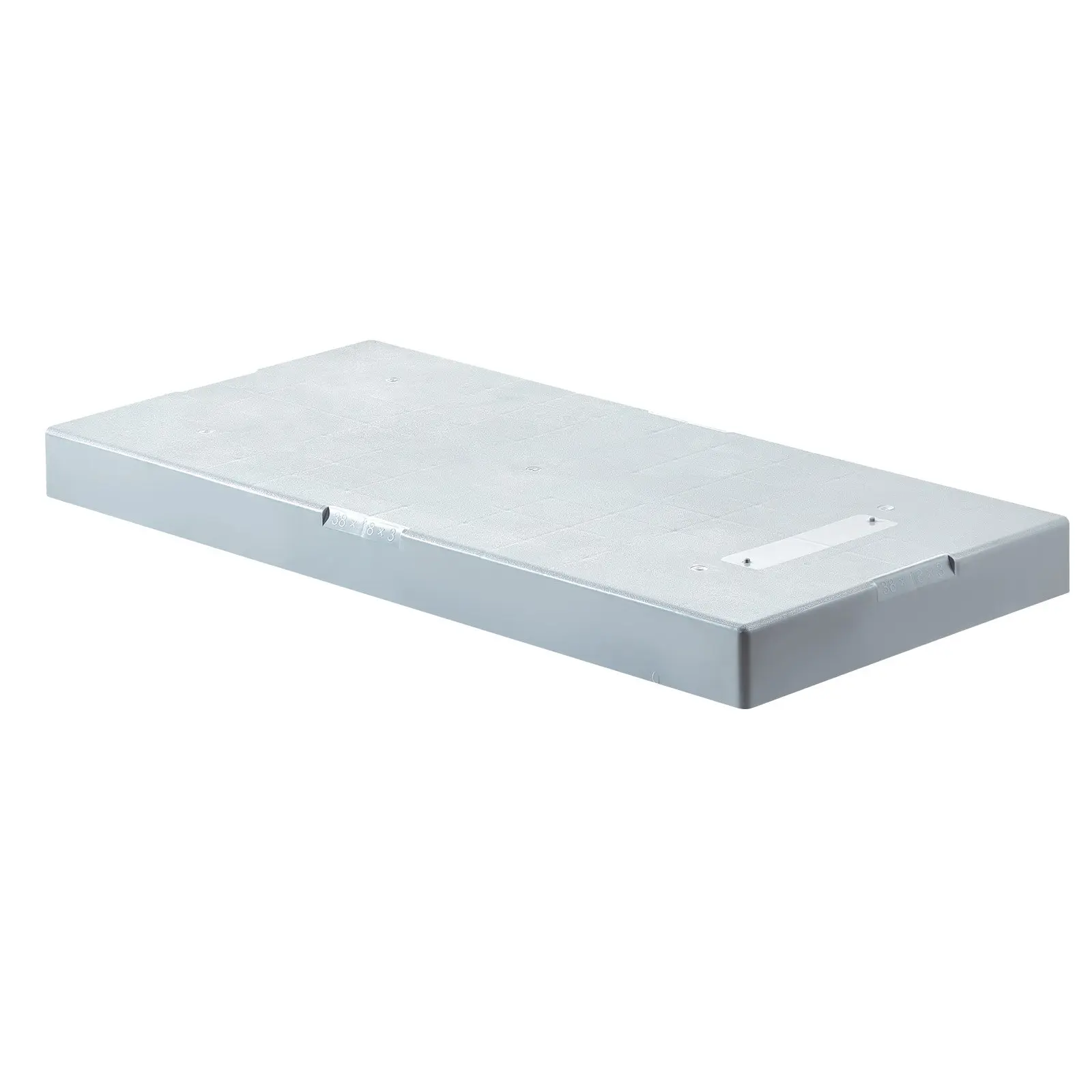 VEVOR Mini Split Pad, for 9000-36000BTU Ductless Air Conditioner Heat Pump Systems, 38x 18x 3 inch Plastic Outdoor Condenser Equipment Anti-Vibration Pads for Heat Pump System, Max Load 400 lbs