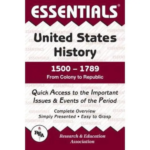 USED-United States History: 1500 to 1789 Essentials by Woodworth, Steven E. (Paperback)