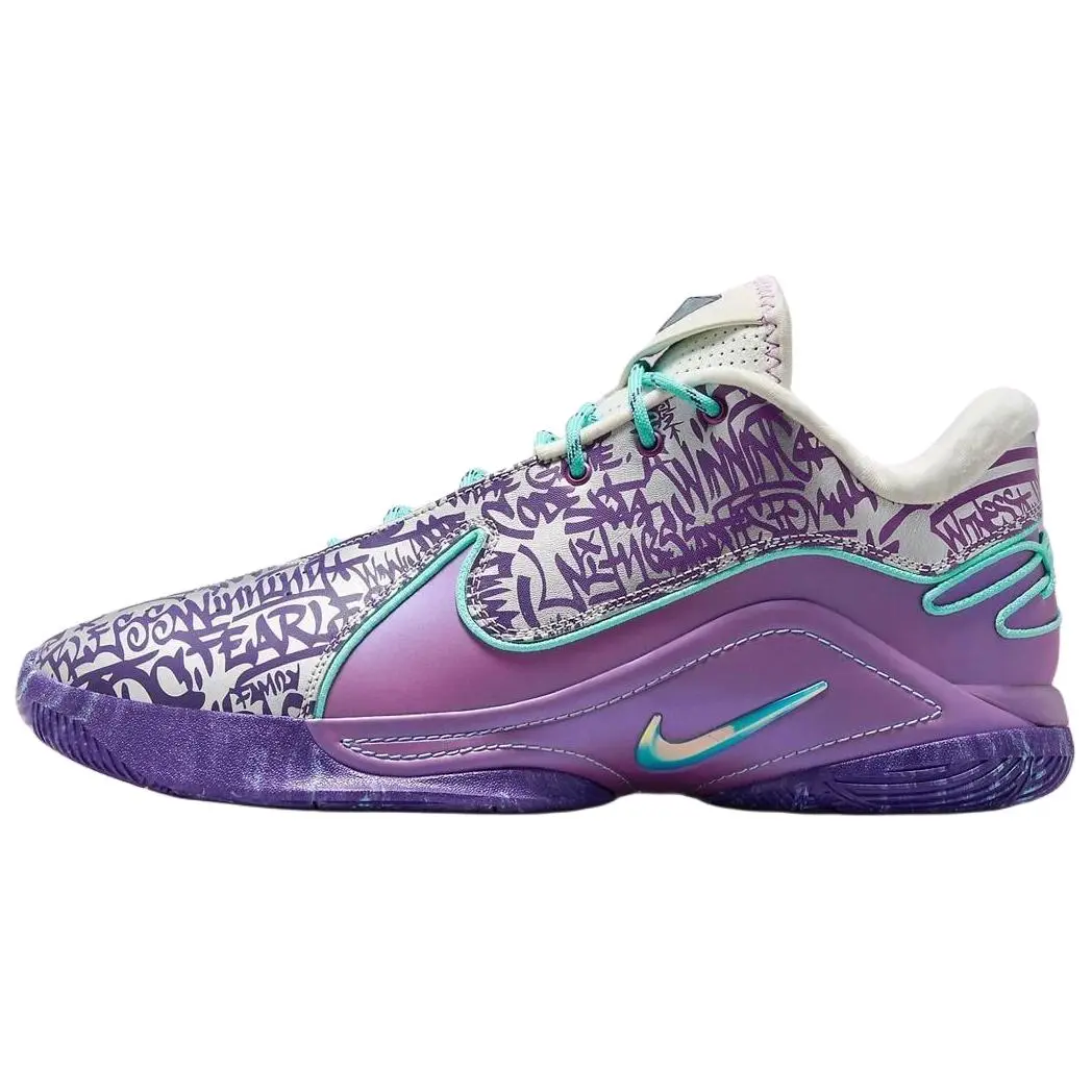 Nike LeBron 22 Frozen Grapes Versatile Durable Non-slip Low Top Basketball Shoes Men's HV8454-001