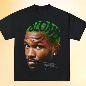 Frank Ocean Blond Shirt ADULT T-SHIRT Rifle Grunge Graphic Album