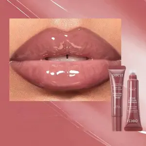 Colorful Lip Gloss Liquid Lip Balm, Hydrating Moisturizing Lightweight Shiny Glossy Lip Cream, Water Shine Lip Stain, 6 Colors Nourishing Lip Balm Lip Care, Long Lasting Lipgloss