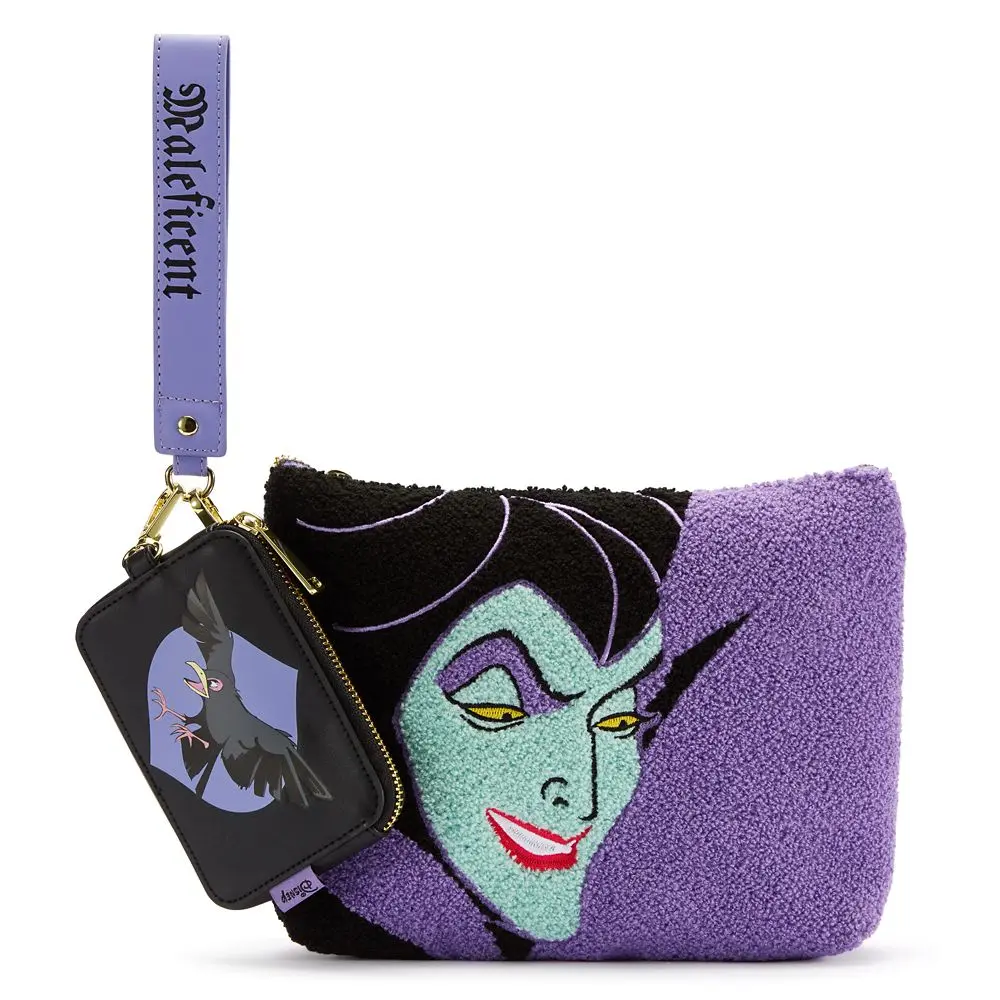 Disney Store Maleficent Wristlet Bag with Coin Purse – Sleeping Beauty – Exclusive
