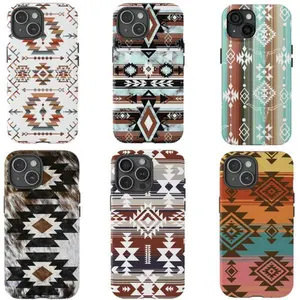 Aztec Phone Case, Aztec iPhone Case Western, Suitable for iPhone 17-11 Pro Max/Plus and  Samsung Galaxy S23-25.lightweight, new fashion trend design