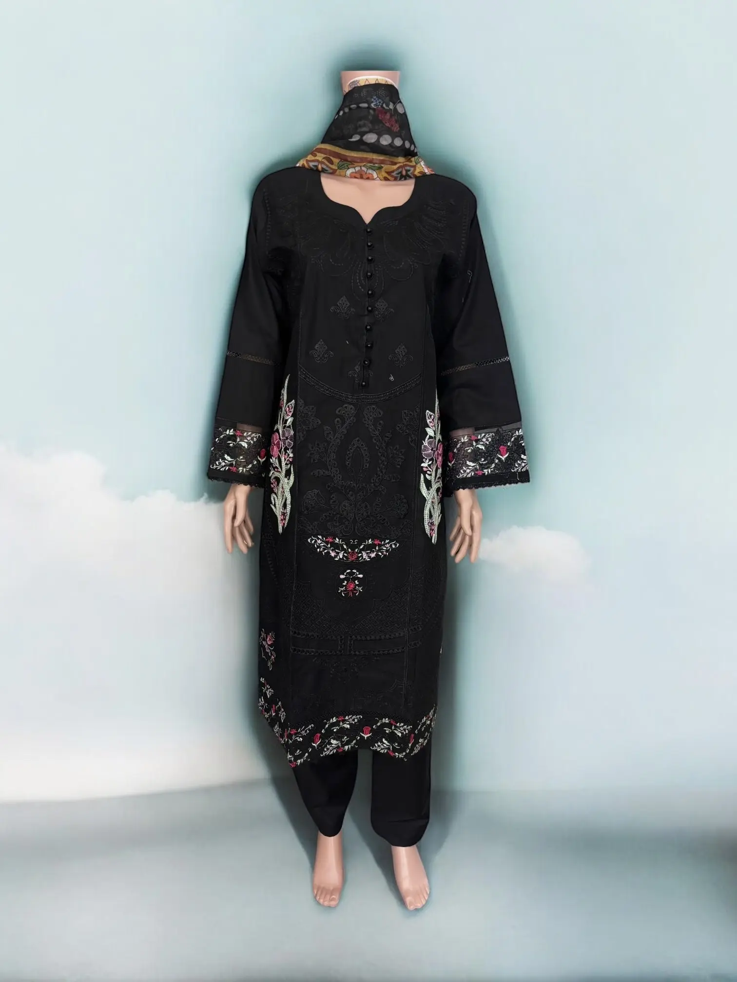 Traditional Salwar Kameez Set – Ethnic Wear for Women- Ju41