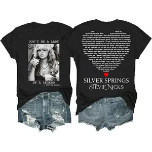 Dont Be A Lady Be A Legend T-Shirt I Was Stevie Shirt