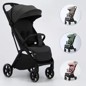 Lightweight Infant Stroller , Foldable Baby Stroller, Adjustable backrest, Widened Sunshade with Zipper, One-touch Collection, Breathable Mesh, Easy to Carry, Suitable for Travel #Summervibes
