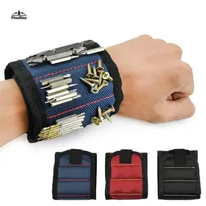 1PC Magnetic Wrist Strap - Portable Tool Storage Band, Hands-Free Holder for Screws, Nails, Drill Bits, Ideal for Outdoor Repair Work (Leisure & Outdoor Recreation Equipment)