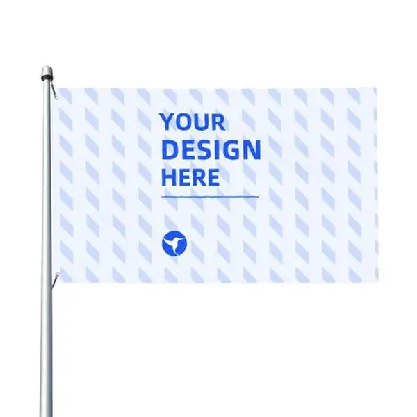 Single sided flag 2 X3FT  Customization Based on Your Design