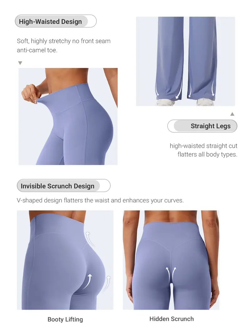 YEOREO high waist and V-back design details