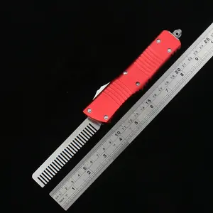 MICRO EDC TECH MT CT Knives Black Series D2 Steel Blade Hardness Aviation Aluminum Handle EDC Portable knife