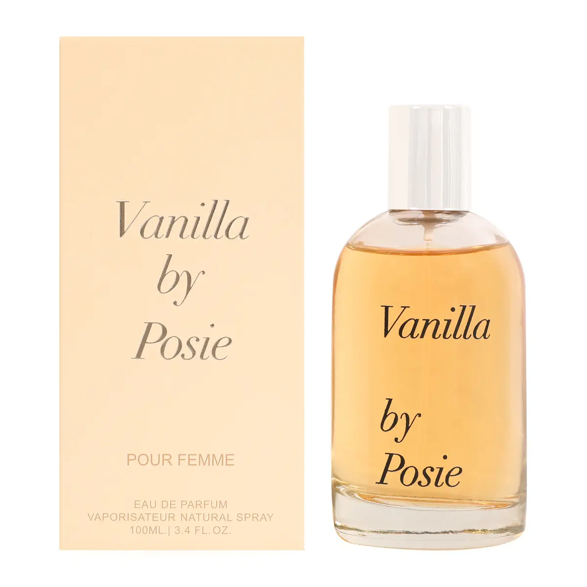 Vanilla by Posie Pour Femme Eau De Parfum Vaporisateur Natural Spray for Women 100Ml 3.4fl.oz. Vanilla by Posie Pour Femme Eau De Parfum Vaporisateur Natural Spray for Women 100Ml 3.4fl.oz.