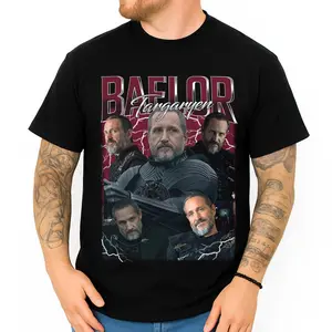 Baelor Breakspear Targaryen Vintage T-Shirt | A Knight of the Seven Kingdoms Graphic Tee | Soft Oversized Fan Merch Gift for ASOIAF Fans, Classic Fashion, Fits Every Occasion, Classic Cuts, Always On Point