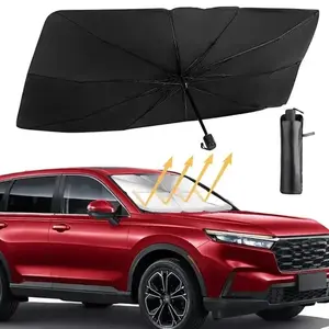 Auto WindshieldCar Front Window Sunshade Umbrella, Summer Must-Have Auto Windshield Accessory to Block Harsh Sunlight & Protect Seats and Dashboard