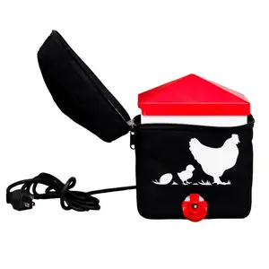 RentACoop Zero Chill Heated Drinker – 64 oz All-in-One Poultry Waterer with Heater & Insulated Cover