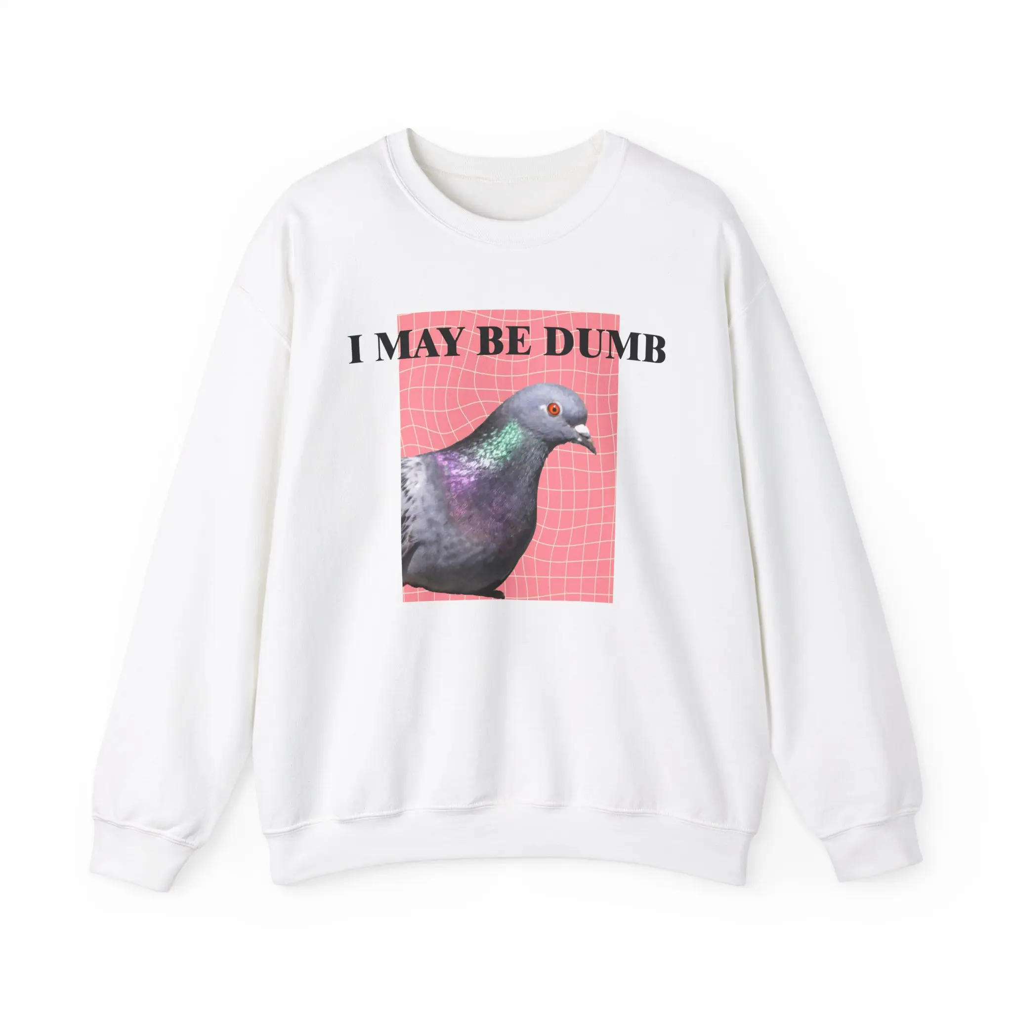 Pigeon Shirt- Vintage Funny Pigeon Crewneck Sweatshirt- Retro Pigeon Gift
