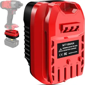 18V Lithium Battery Converter, Cordless Tool Accessories, Power Tool Accessories for Makita 18V Lithium Battery Converter, Craftsman 20V Lithium Battery