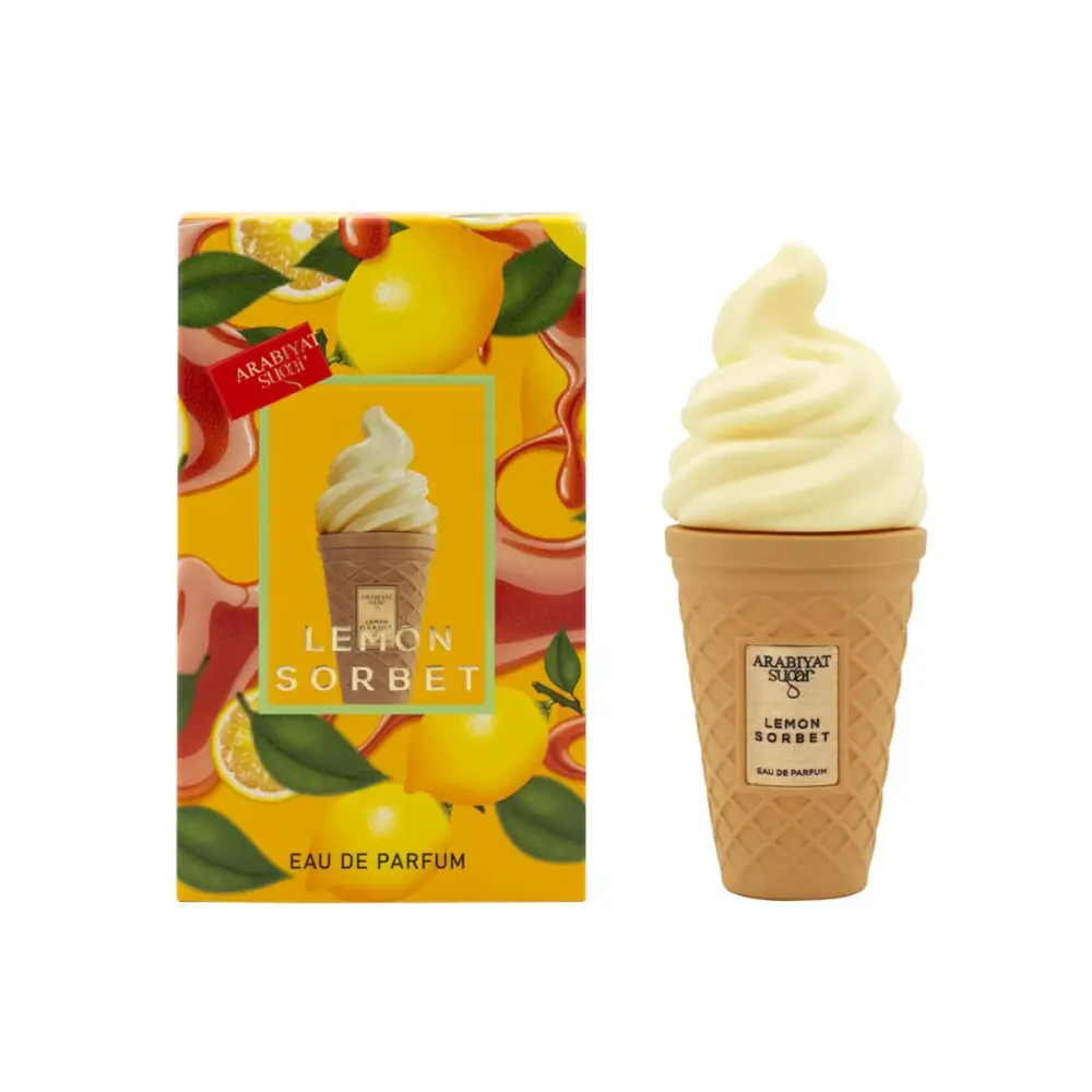 Arabiyat Sugar Lemon Sorbet Unisex Eau De Parfum 3.4 oz | Citrus Gourmand Vanilla Perfume Arabiyat Sugar Lemon Sorbet Unisex Eau De Parfum 3.4 oz | Citrus Gourmand Vanilla Perfume