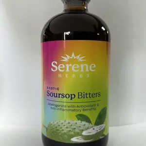 Serene Herbs Exotic Soursop Bitters Herbal Blend with Antioxidant & Anti-inflammatory Benefits