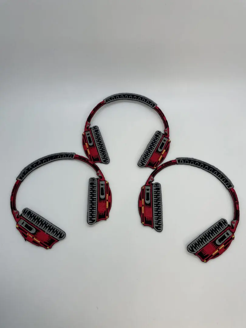 Prideful Patchez Headphones Patch - Iron/Sew-On Patch for Hats and Jackets