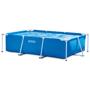 Intex 8.5-ft x 5.3-ft x 25.5-in Metal frame Rectangle Above-Ground Pool