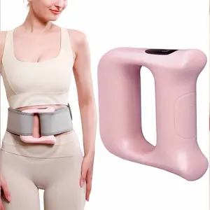 Yoga Ring Massager with Vibration, 5.5 Inch Fascia Massager use for Full Body, 5 Speed Levels use for Muscl Relaxation,Valentine's Day gift for my girlfriend