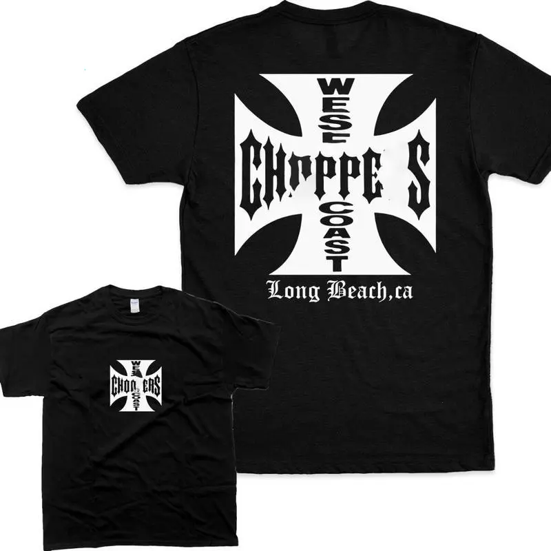 Vintage West Coast Racing Graphic T-Shirt, Chopper Street Car Culture Cotton Tee, Unisex Casual Shirt