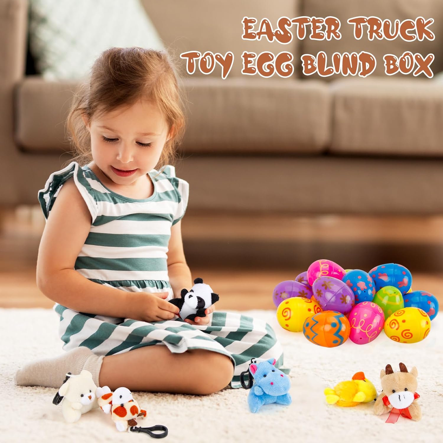 12 Pack Prefilled Easter Eggs with Mini Animal Plush Toys – Easter Basket Stuffers for Kids Boys Girls Toddlers, Easter Egg Hunt Fillers, Classroom Party Favors, Easter Gifts Ages 3-8 12 Pack Prefilled Easter Eggs with Mini Animal Plush Toys – Easter Basket Stuffers for Kids Boys Girls Toddlers, Easter Egg Hunt Fillers, Classroom Party Favors, Easter Gifts Ages 3-8