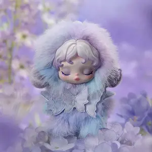 (Azi1007)SkullPanda V2 Limpressionnisme plush blind box