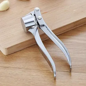 Garlic Crusher Presser Squeeze Press Ginger Crusher Stainless Steel Kitchen Tools
