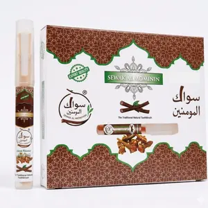 Sewak Al Mominin Clove-Flavored Miswak, Oral Care Tool with Premium Protective Holder Oral