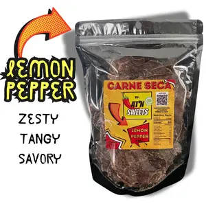 Carne Seca: Lemon Pepper 4 oz
