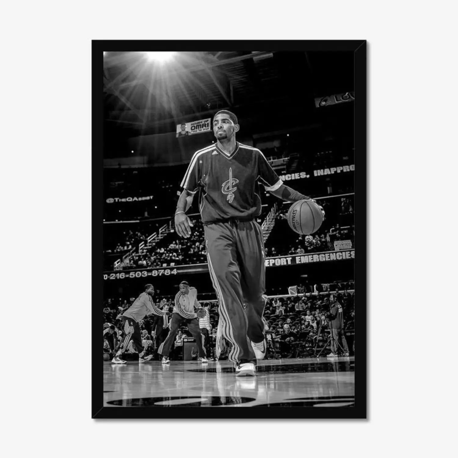 Kyrie Irving Poster, Kyrie Irving Wall Art, Basketball Poster, Wall Decor, Men's Gift, Inspirational Sports Poster