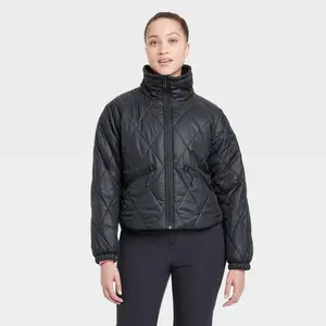 Women's 3M Thinsulate Packable Puffer Jacket - All In Motion Black M
