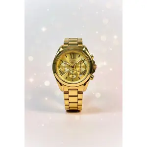 Invicta Montres Prestige MPW-0192 Gold Tone 35mm Quartz Stainless Steel Ladies New