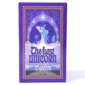 78 Cards Final Unicorn Tarot Deck, Tarot Card Game, Enchanting Illustrations, Perfect Gift for Tarot Card Lovers, Suitable for Beginners & Experienced Readers Christmas Halloween Thanksgiving gifts