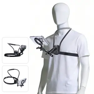 Tryone Magnetic Neck Mount Phone Holder Reinforced Neck-Worn Phone Mount Hands-Free Neck-Worn Phone Holder Ideal for vlogging, daily recording, live streaming, outdoor video capture, and action sports footage