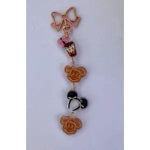 Snacks Cluster Acrylic Bag Charm