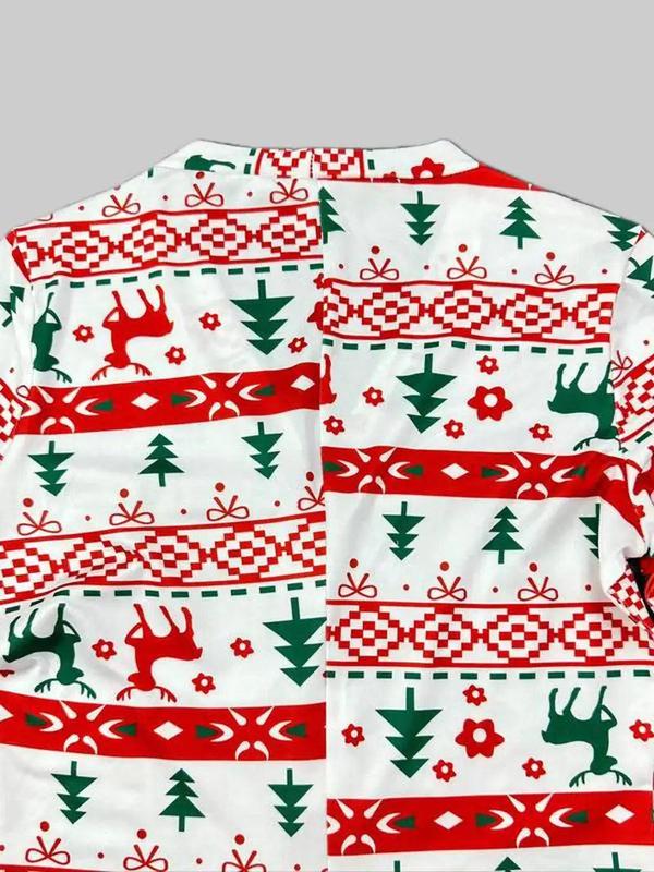 Cozy Christmas Cartoon Onesie Loungewear Nightwear Long Sleeve Womenswear Ultra Soft Festive Homewear