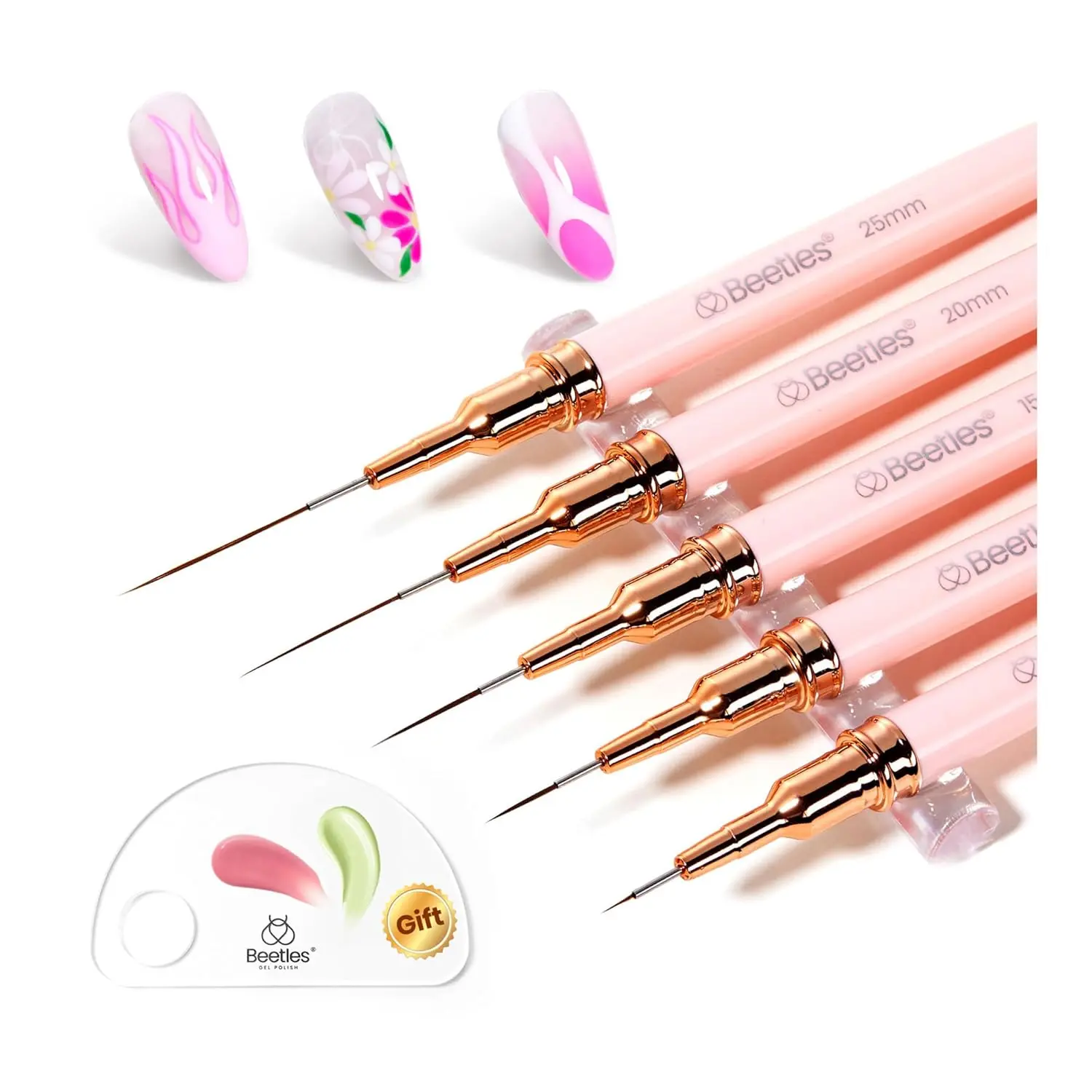 5pcs Liner Nail Art Brushes