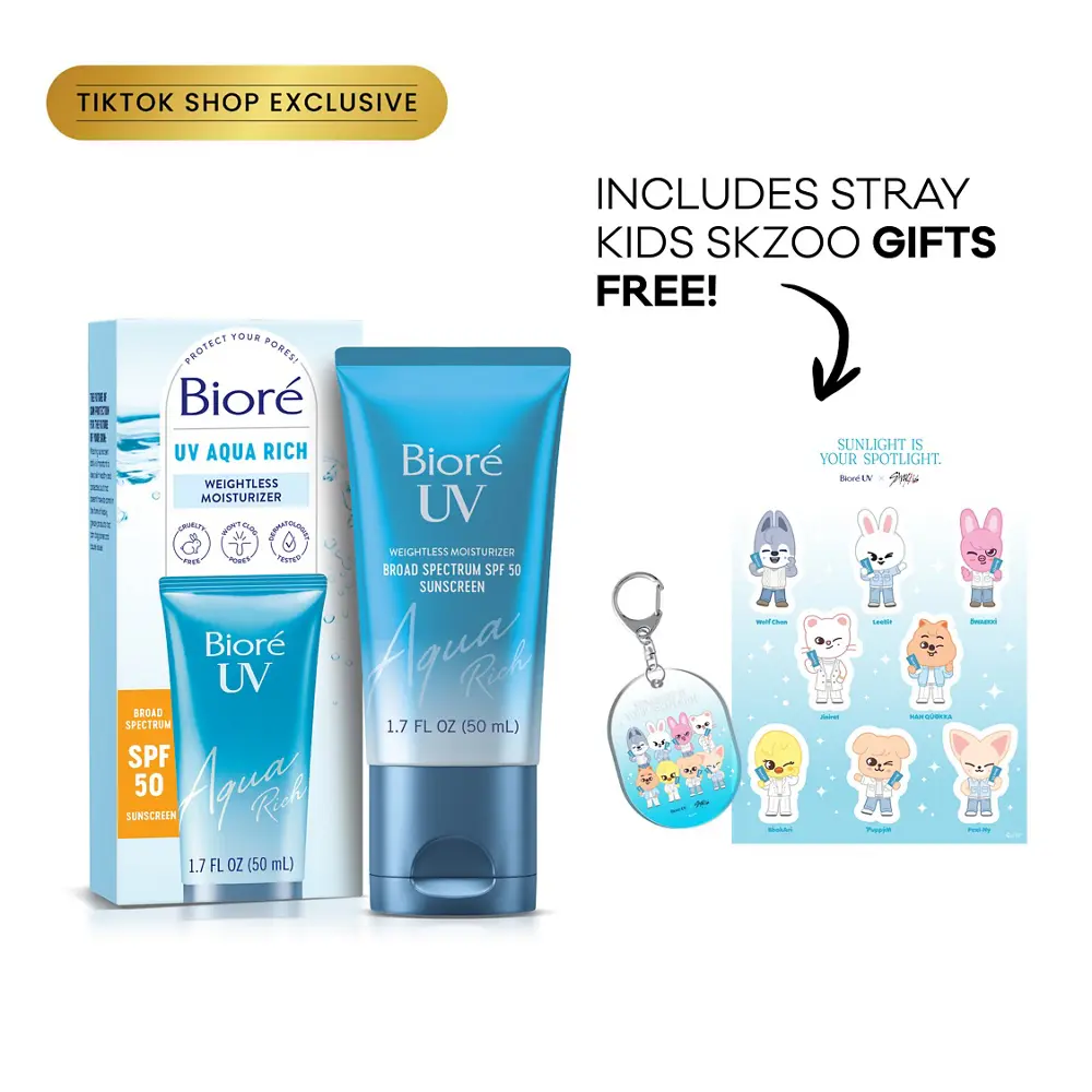 Bioré UV Sunshine Set with Stray Kids SKZOO Gifts