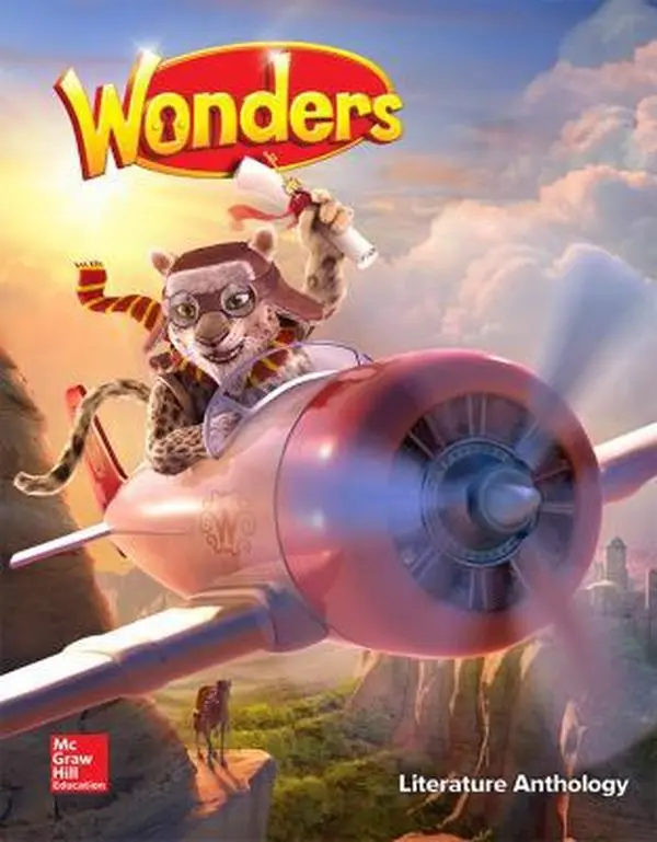 USED Book - Wonders Literature Anthology, Grade 4 by Donald Bear (Hardcover) - english