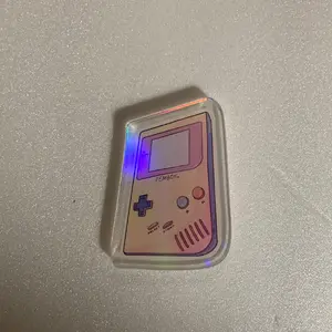 Femboy/gameboy acrylic pin