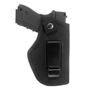 Right/Left Hand Concealed Carry Gun Holster Universal Inside Or Outside The Waistband For Man/Woman Fits Subcompact Compact Medium Size Handguns