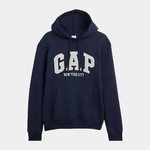 GAP Unisex Relaxed Gap Logo Hoodie