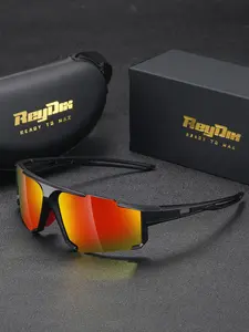 Reydix Unisex High-End Full Frame Sunglasses, Outdoor Hiking Fishing Square Sunglasses, Uv400 Protection, Casual Style, All Seasons