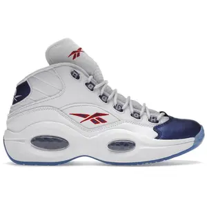 Reebok Men's Question Mid Blue Toe (2022) Basketball Shoes, from StockX